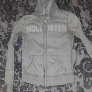 Grey Hollister Jacket